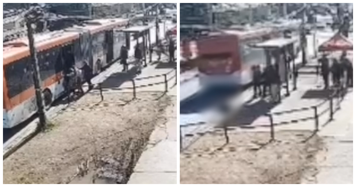 VIDEO | Adulta mayor es arrollada por bus RED tras repentino cierre de puertas: conductor fue detenido