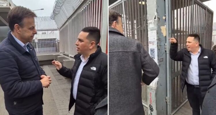 VIDEO | "¡Es tu responsabilidad!": el duro enfrentamiento entre alcalde Toledo y delegado Codina