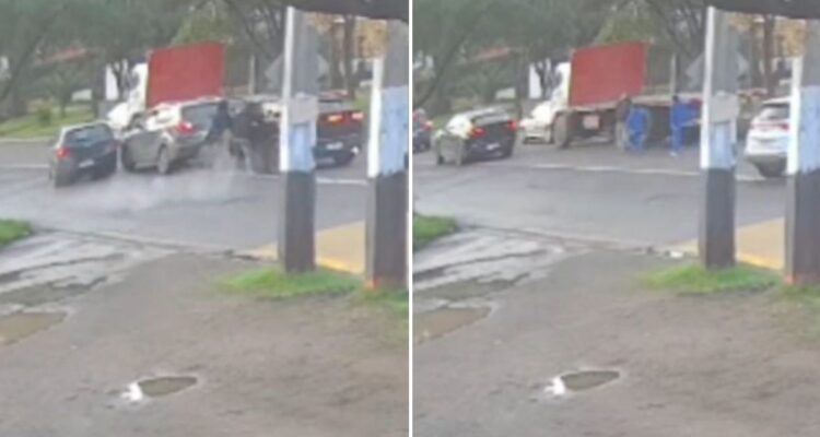 VIDEO | Madre y sus dos hijos sufren robo de vehículo en Maipú: fue comprado hace menos de un mes