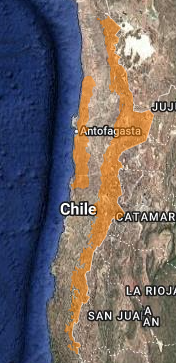 Emiten alerta por vientos de hasta 120 km/h para regiones de Tarapacá, Antofagasta, Atacama y Coquimbo