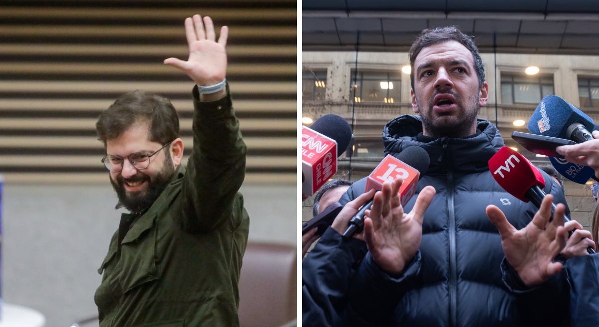 Boric y Vodanovic | Agencia UNO