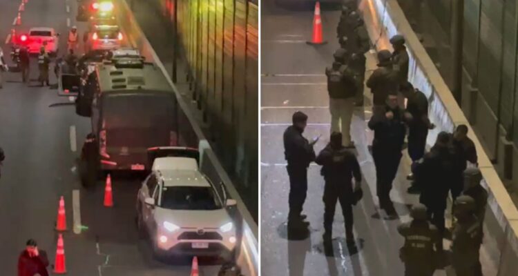 Vuelco en incidente de bus de Gendarmería: Fiscalía descarta intento de rescate de reos