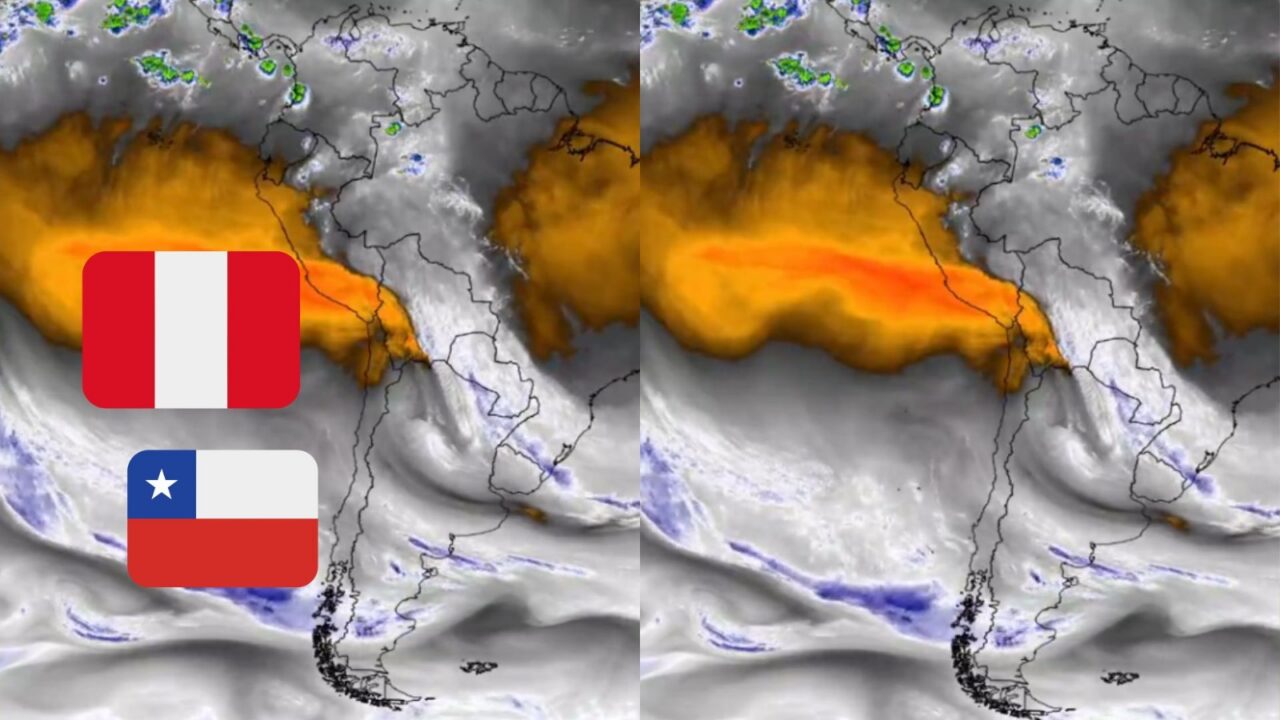 Perú sigue alerta por la DANA Aníbal: deja lluvias, nieve y aluviones mientras avanza en Chile