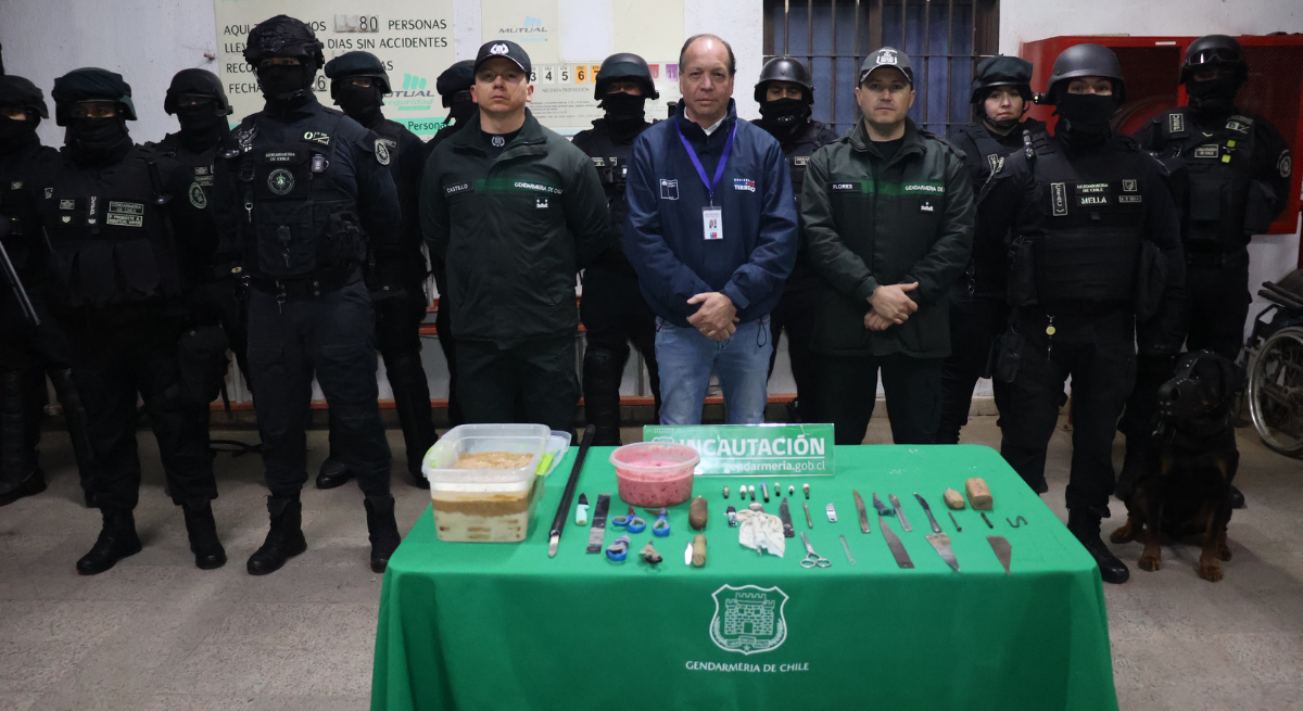 Cedida por Gendarmería
