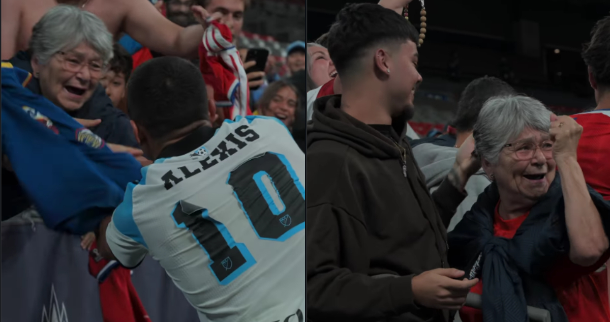 Abuela chilena y Alexis Sánchez