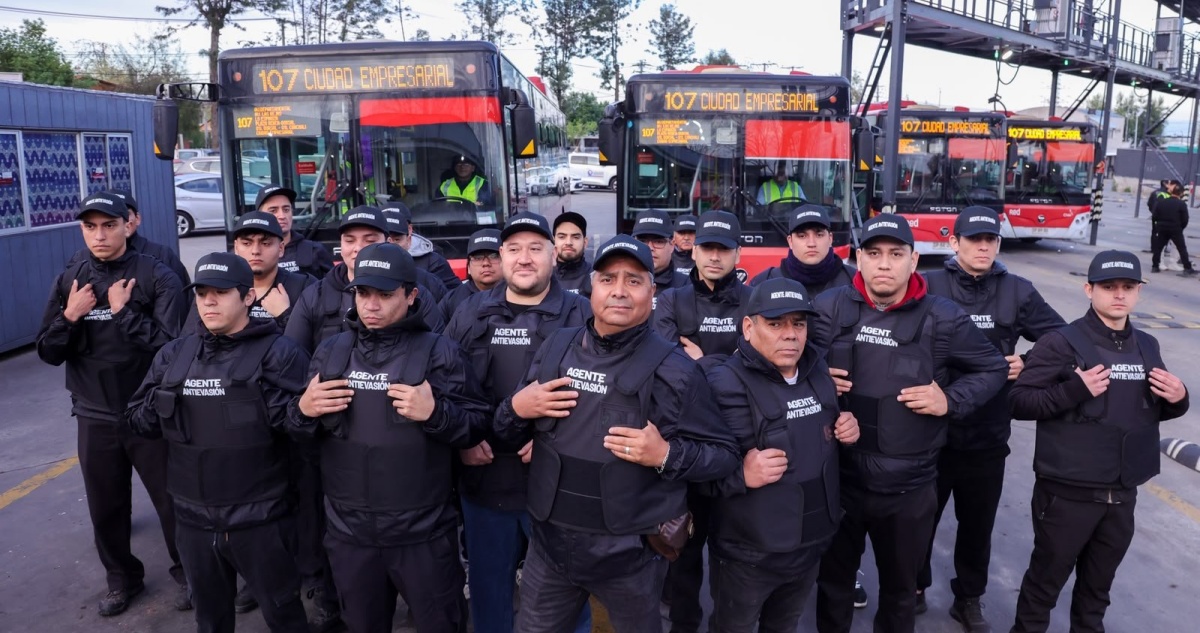 Para combatir el no pago del pasaje y el desempleo: presentan los “agentes antievasión” en sistema RED