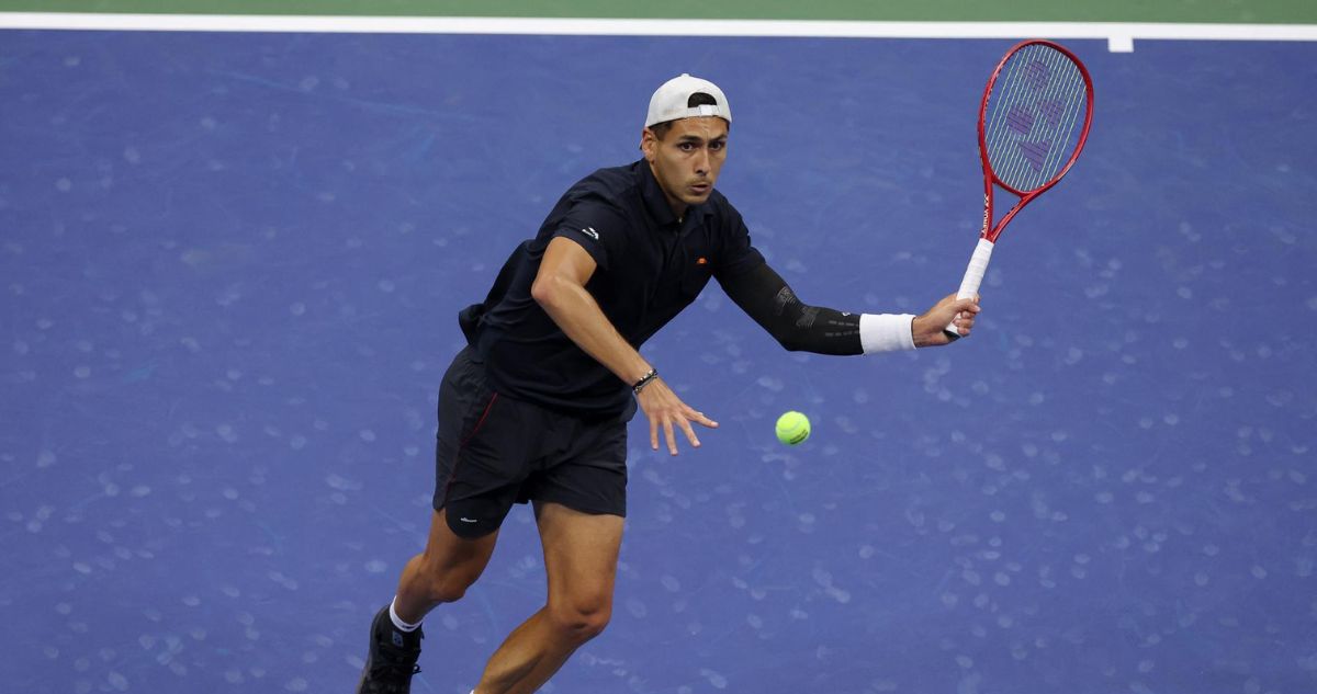 Alejandro Tabilo se despidió del US Open con derrota frente a Zverev