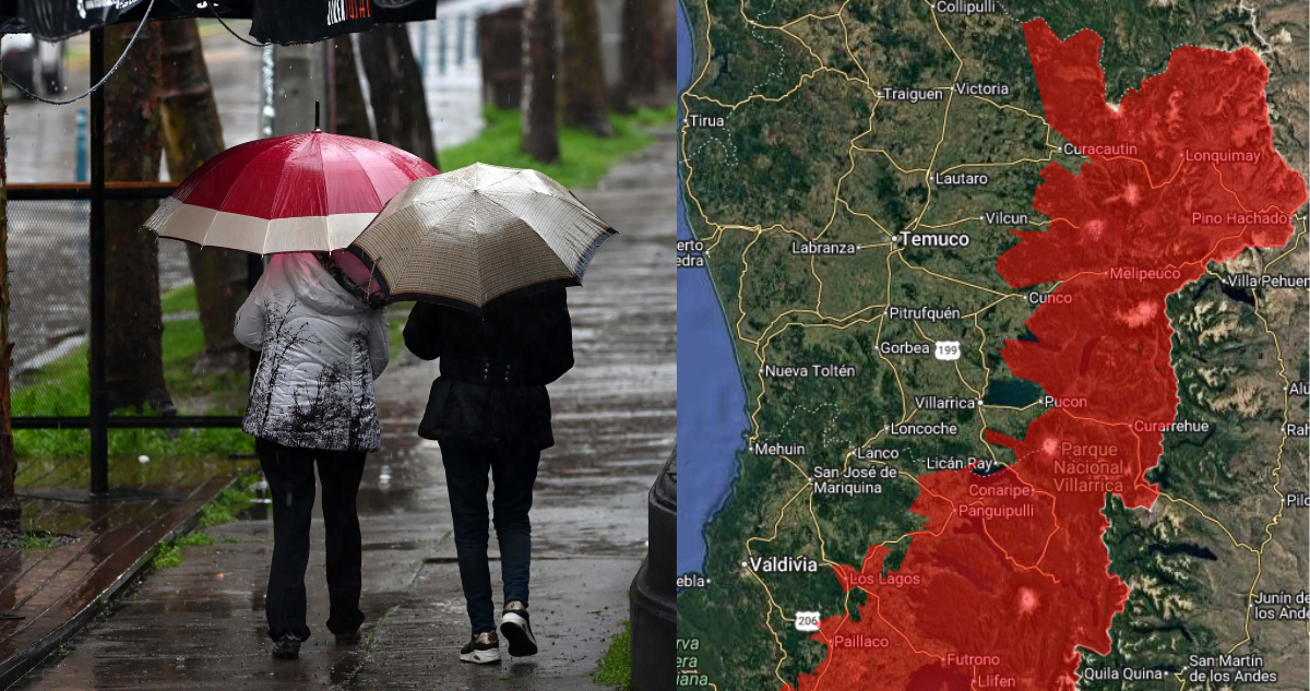 Sistema frontal traerá hasta 120 mm de lluvia en estas regiones: Dirección Meteorológica emitió Alarma