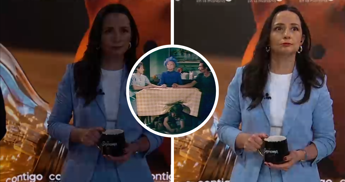 Andrea Arístegui en CHV en referencia a falla técnica