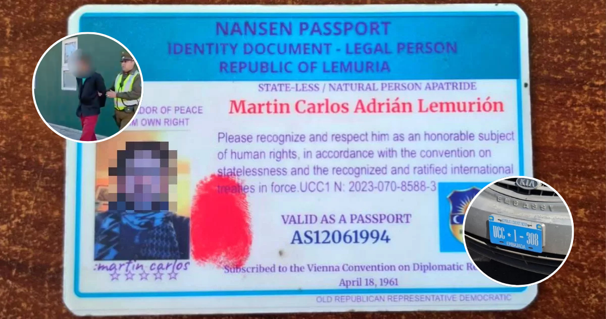 “Compite con Rosamel Fierro”: ministro Arrau destaca detención del falso diplomático “lemuriano”