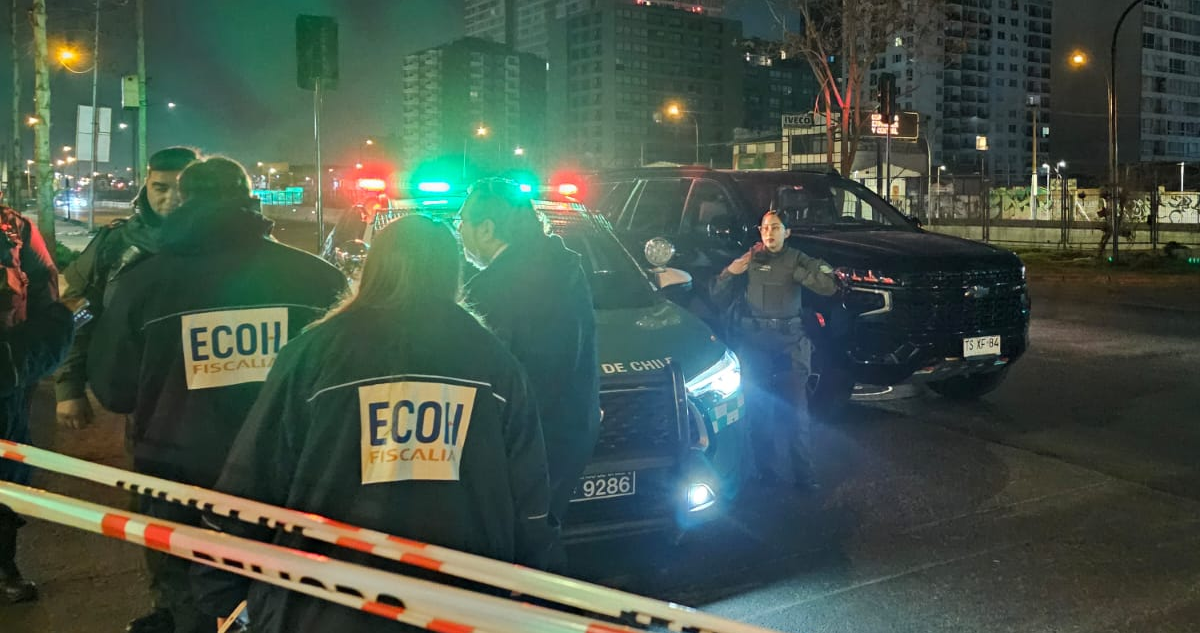 Hombre es asesinado de múltiples disparos tras ataque armado en Estación Central