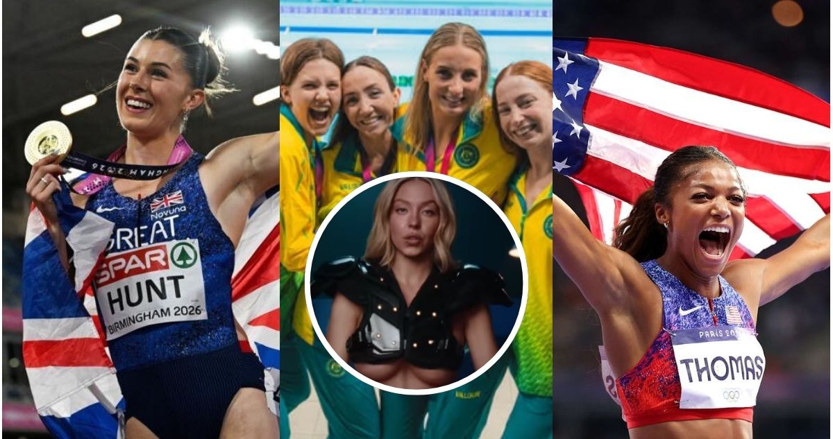 Campaña de Sydney Sweeney desnuda para promover deportes fue repudiada por atletas.