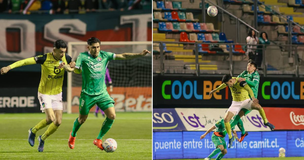 Audax y O’Higgins se enfrentaron por La Liga de Primera