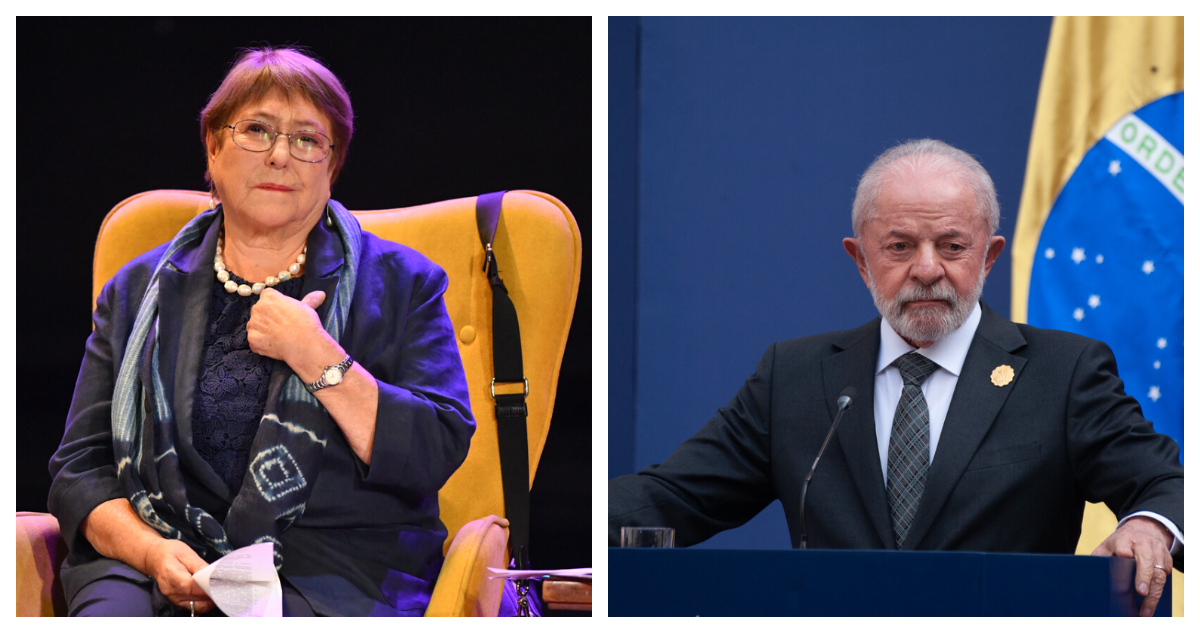 Bachelet acuerda mantener su candidatura a la ONU pese a sondeos, tras reunión con Lula
