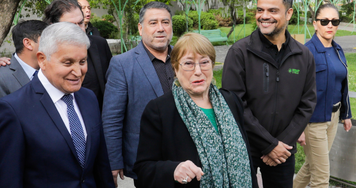 Michelle Bachelet reaparece en La Granja en el día de su cumpleaños previo a hito opositor
