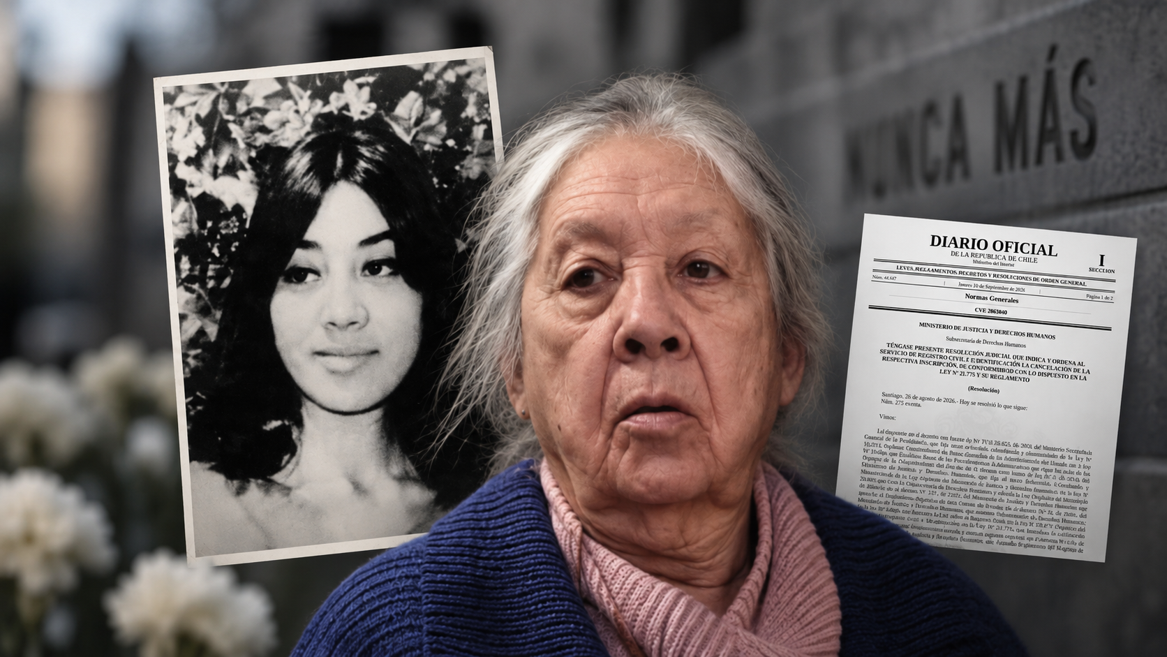Caso Bernarda Vera se cierra tras 53 años: Estado ordena eliminarla del registro de desaparecidos