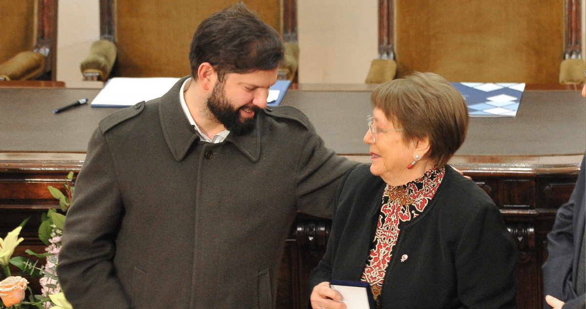 Boric y Bachelet serán invitados de "Democracia Siempre", contrapunto al "Foro Madrid" de Kast
