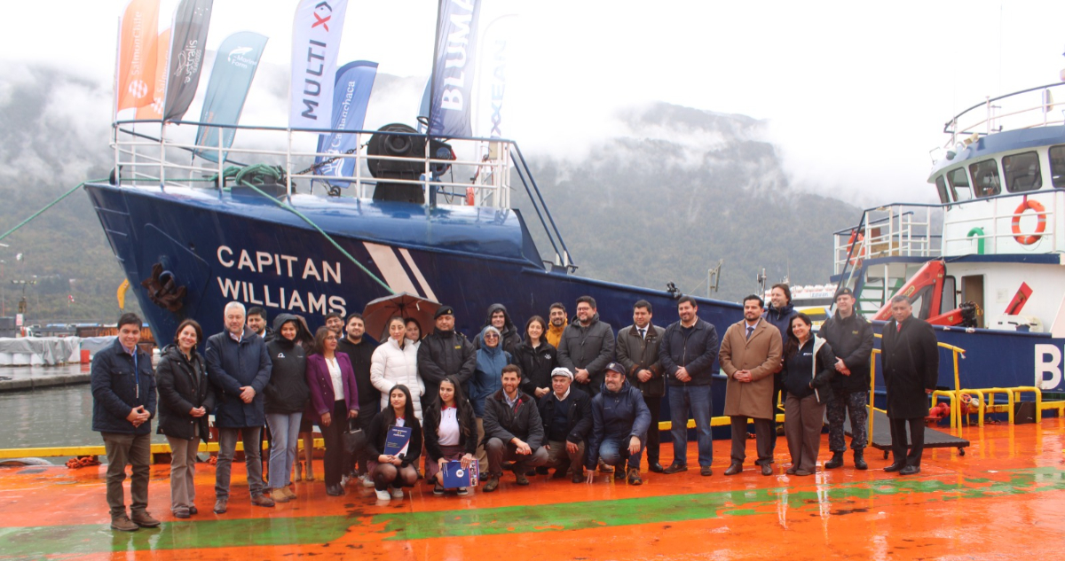 Buque escuela concreta inédita ruta por fiordos de Los Lagos y Aysén con más de 400 visitantes
