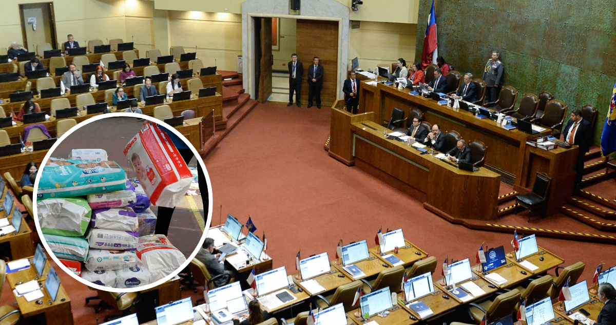 Cámara aprueba proyecto que establece compensación por compra de pañales y medicamentos
