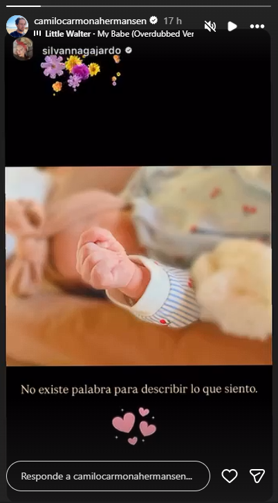 Primer hijo de pareja de actores