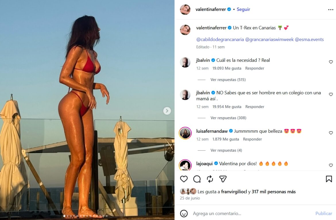 Mensajes de J Balvin a su pareja