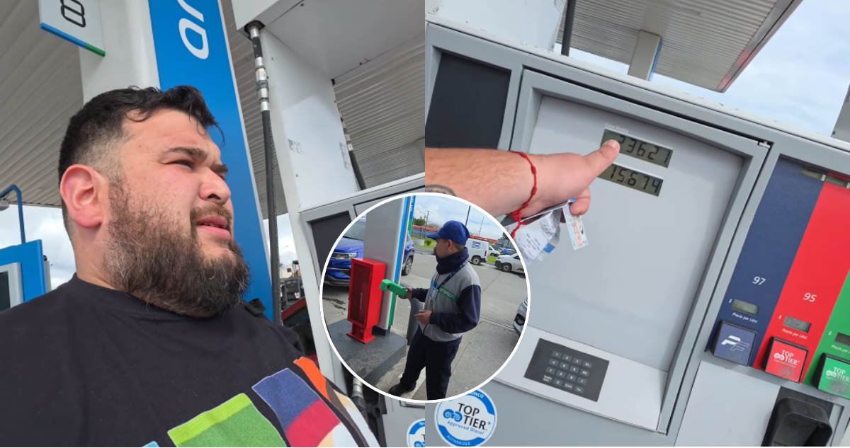 Detenido quedó bombero de bencinera Aramco al que Otakin encaró por presunta estafa en Hualpén