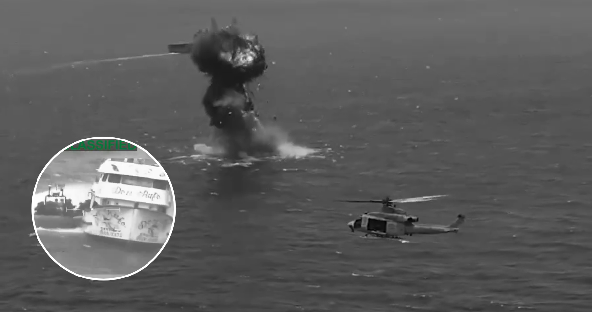 EEUU destruye nuevo barco ecuatoriano vinculado a banda criminal Los Choneros en el Pacífico