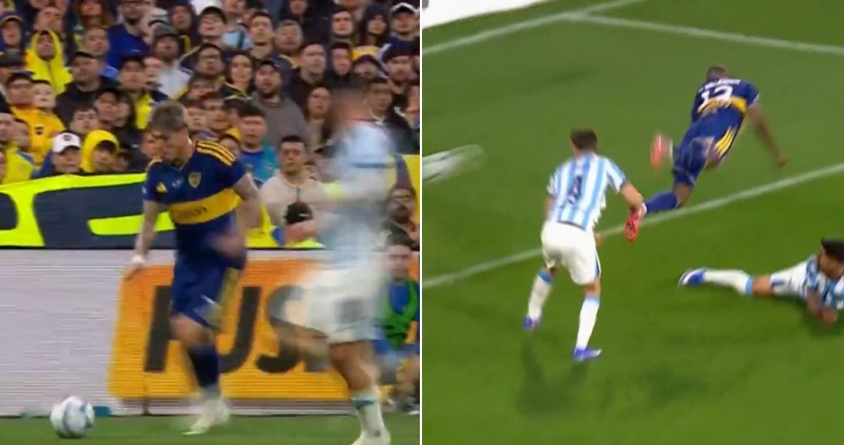 Carlos Palacios, figura en triunfo de Boca ante Racing: una asistencia notable