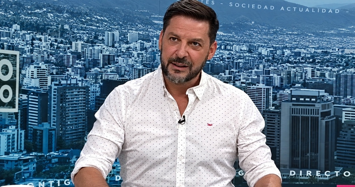 Rafael Cavada en noticiero de CHV