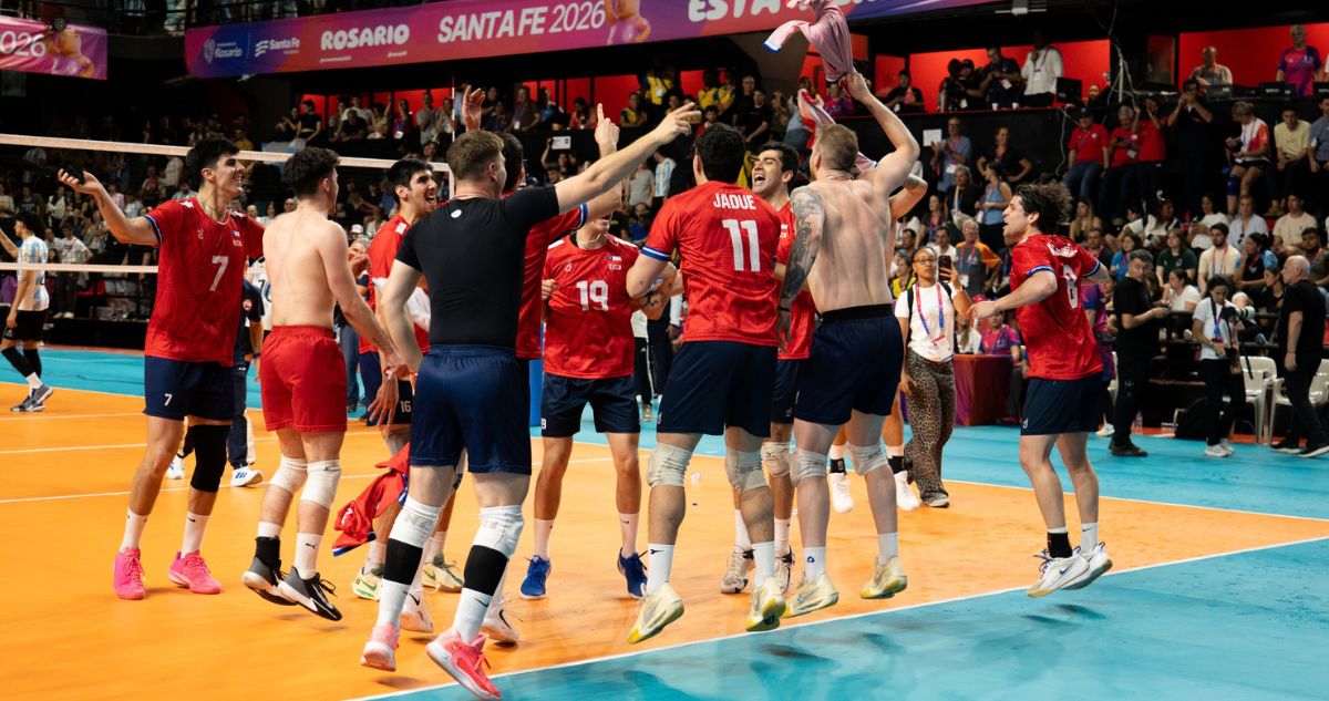 Chile superó a Argentina en la fina y ganó medalla de oro en voleibol piso masculino de los Odesur
