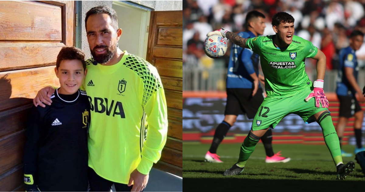 Christian Bravo y Claudio Bravo