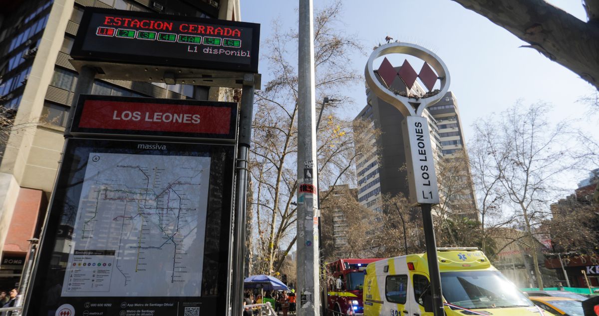 Cierran cuatro estaciones de la Línea 1 del Metro por persona en las vías