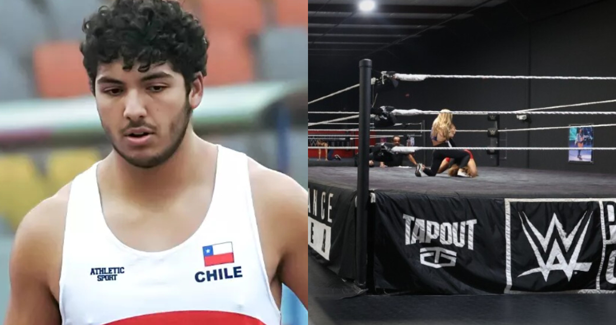 Cipriano Riquelme, atleta que va a la WWE