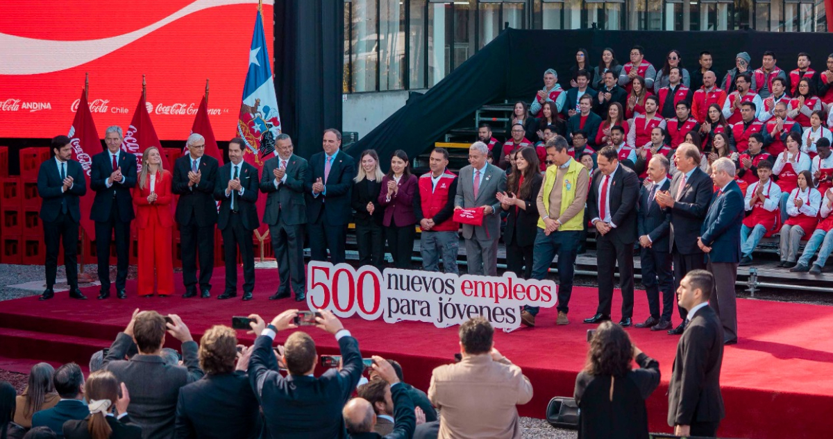 Coca-Cola anuncia millonaria inversión en Chile y 500 empleos para jóvenes con Bootcamps Gastronómicos