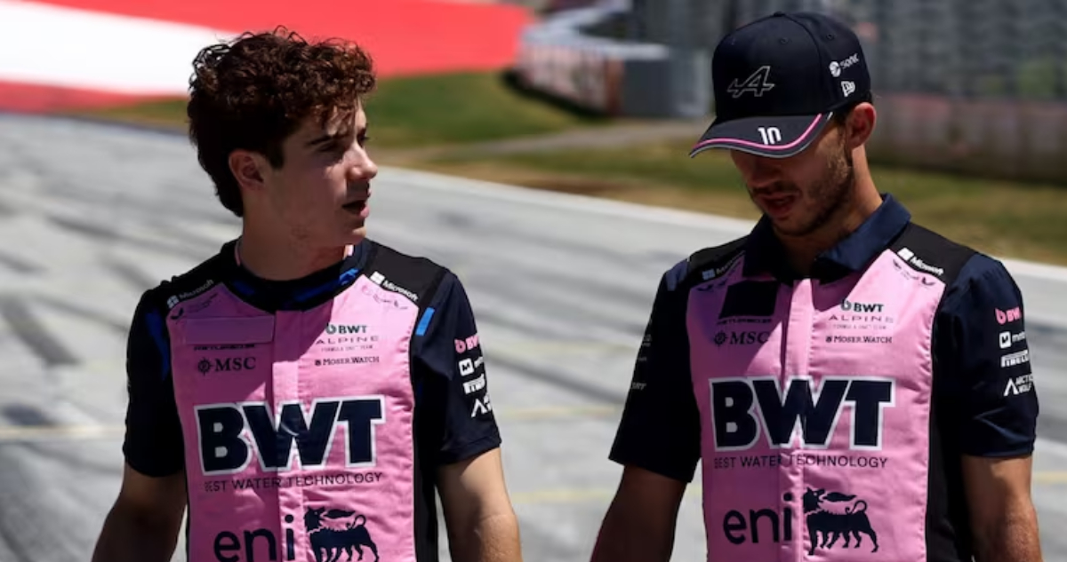 Colapinto y Gasly en Fórmula 1