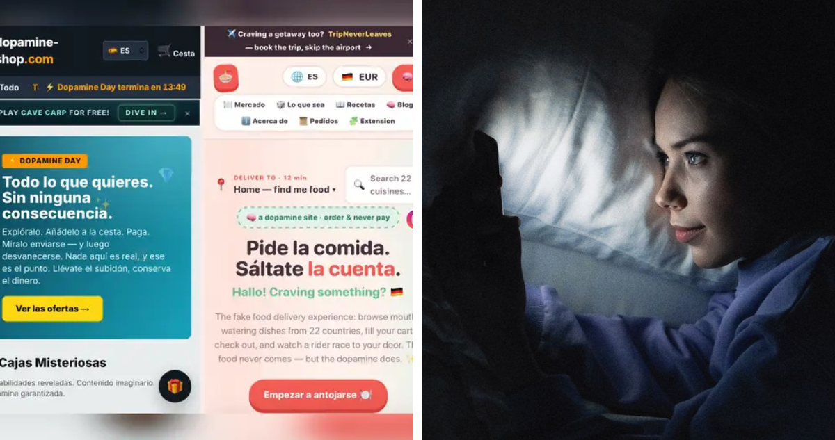 “Compras” gratis que no existen: la tendencia de páginas web hechas para disparar la dopamina