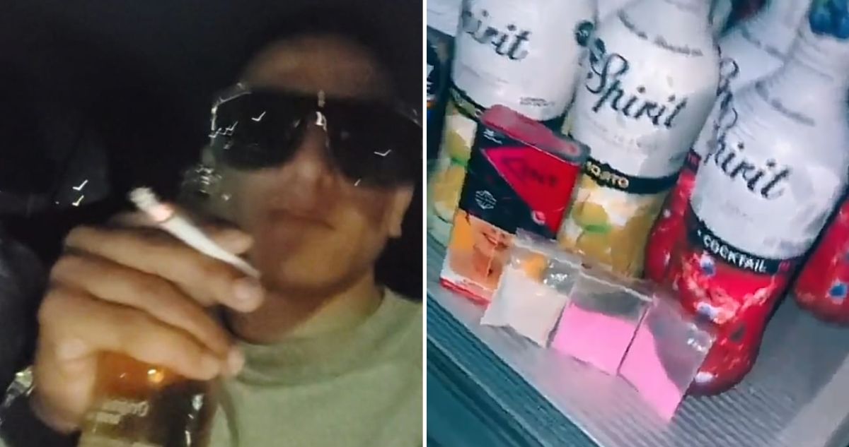 Con tusi, fiestas y reflexiones: el perfil de TikTok del asesino del cabo segundo Aguilera