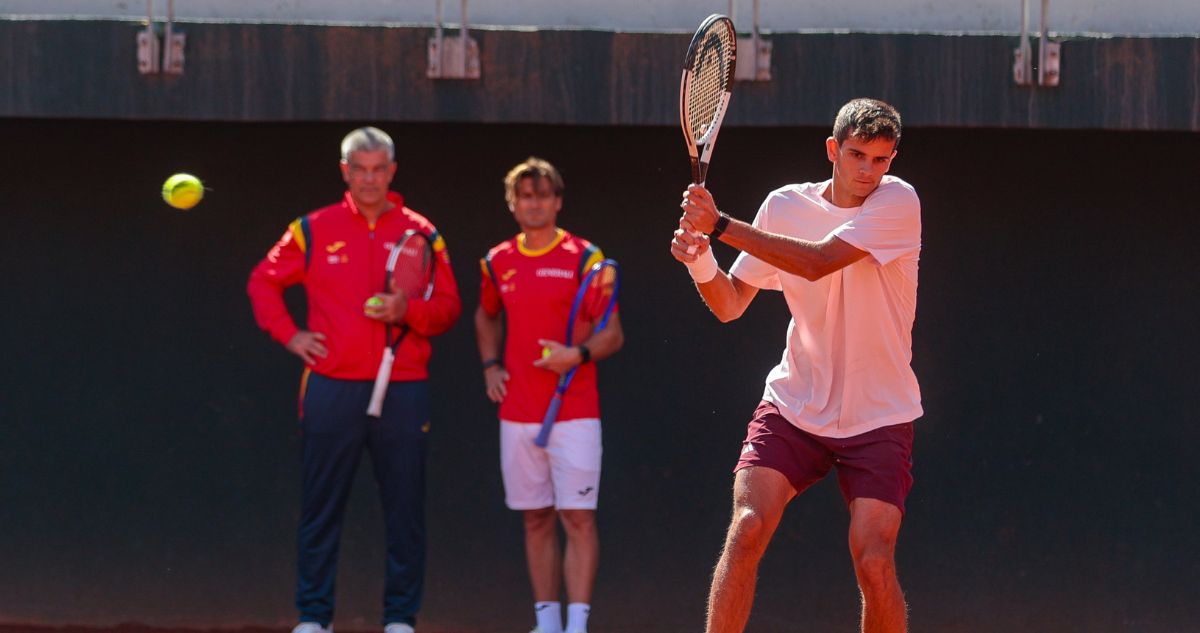 Rafa Jodar es la principar carta de España para Copa Dasvis ante Chile.