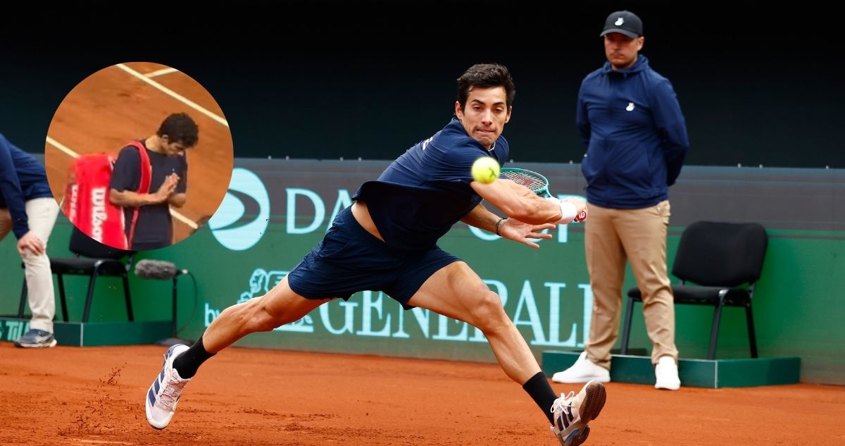 Cristian Garin gesto y palabras tras caída ante España en Copa Davis