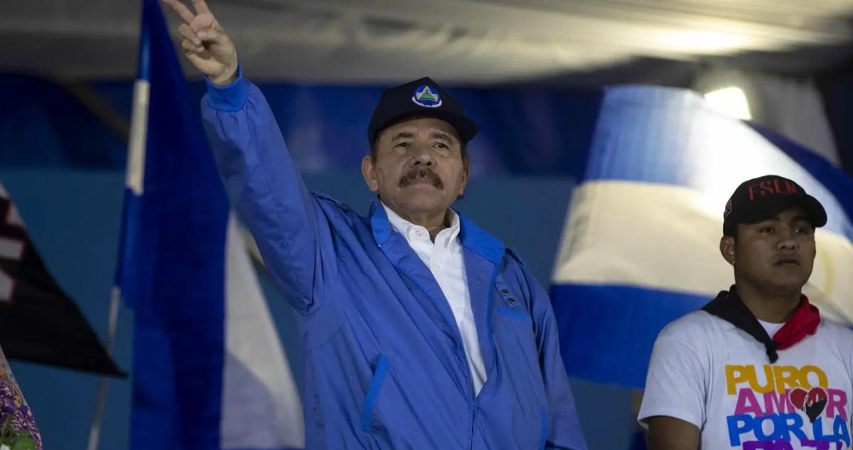Imagen de archivo de Daniel Ortega, líder del régimen en Nicaragua