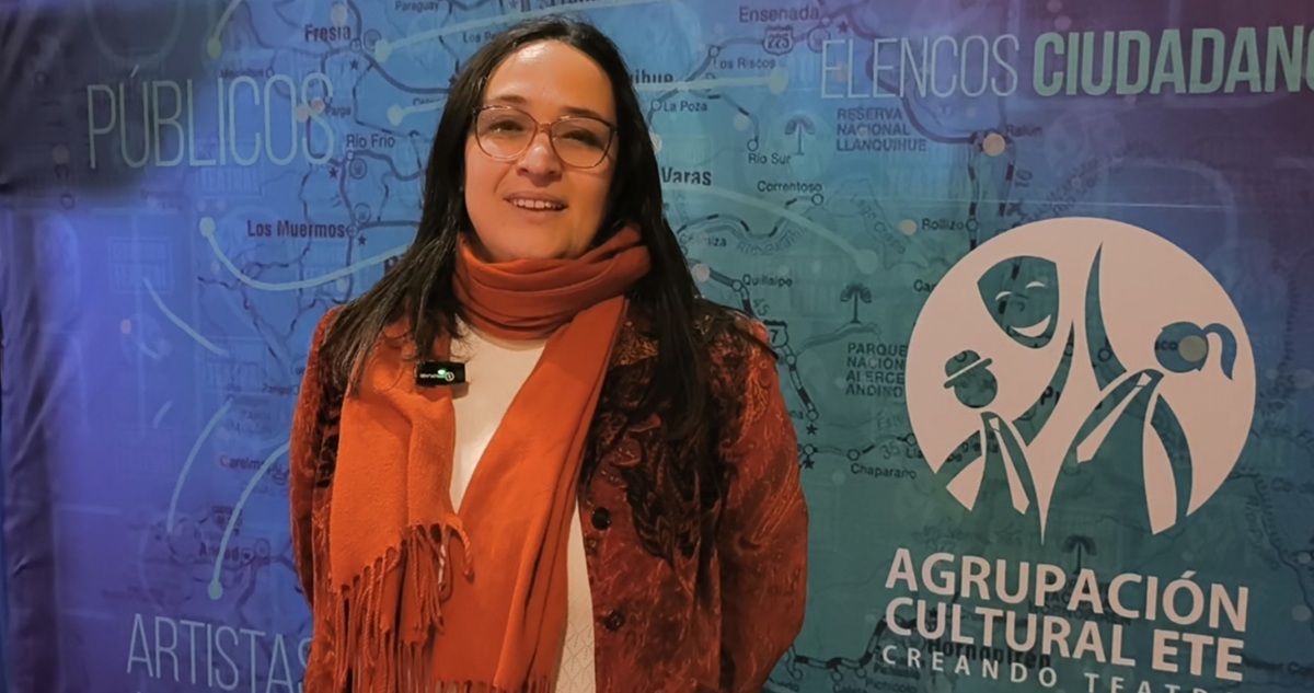 Daniela Carrillo Vera, directora ejecutiva de Fundación Territorio Teatral