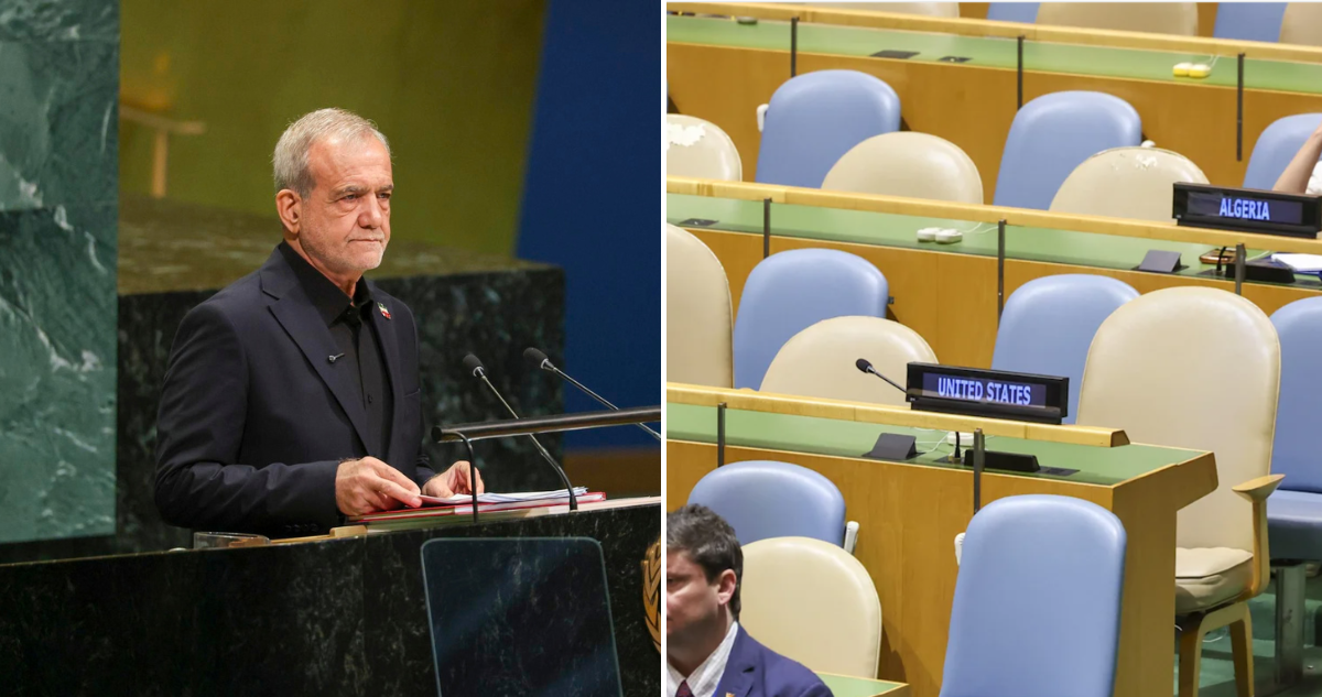 Delegación de EEUU se retira de asamblea de la ONU durante discurso de presidente de Irán