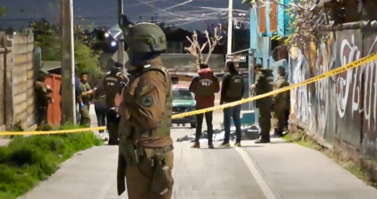Carabinero da muerte a delincuente que lo apuntó con pistola de grueso calibre en Lo Prado