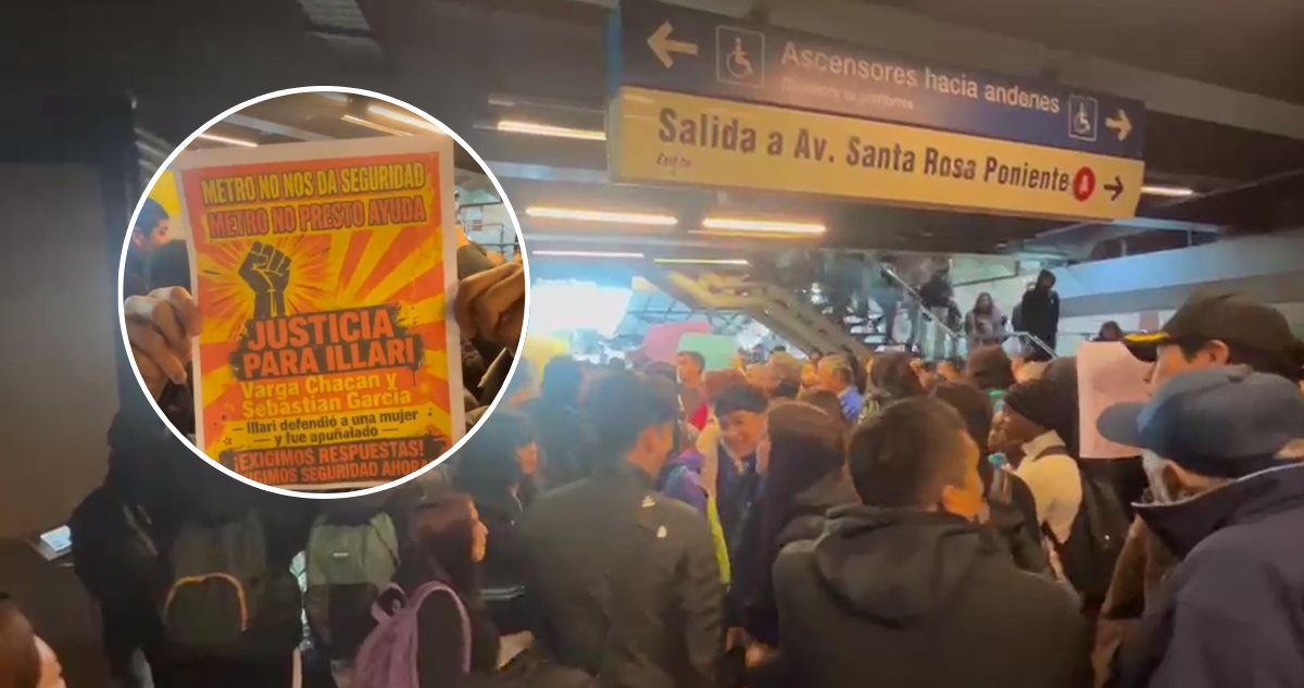 Denuncian que escolar fue apuñalado en el corazón tras intervenir en agresión contra mujer en el Metro