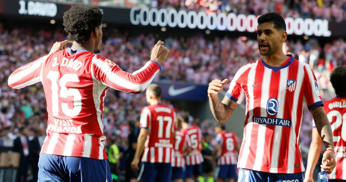 Atlético se quedó con derbi de Madrid ante el Real.