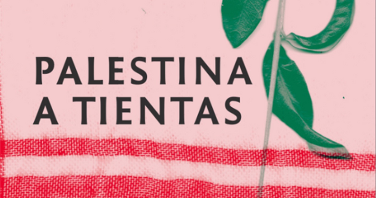 Detalle de la portada de Palestina a tientas, Tiempo Robado Editoras y Facultad de Artes Universidad de Chile