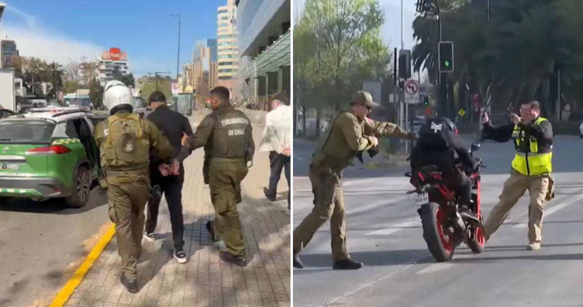 Detienen a motorista que atropelló a fiscalizador en La Reina: trabaja de guardia en Costanera Center