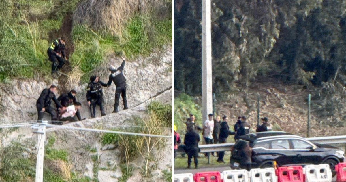 Detienen a sujeto que huyó corriendo por un cerro tras fiscalización en Vitacura: conducía auto robado