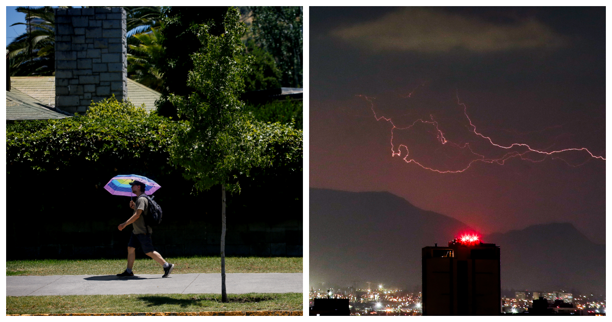 Días inestables con calor y tormenta en la RM: pronostican hasta 27° para este fin de semana