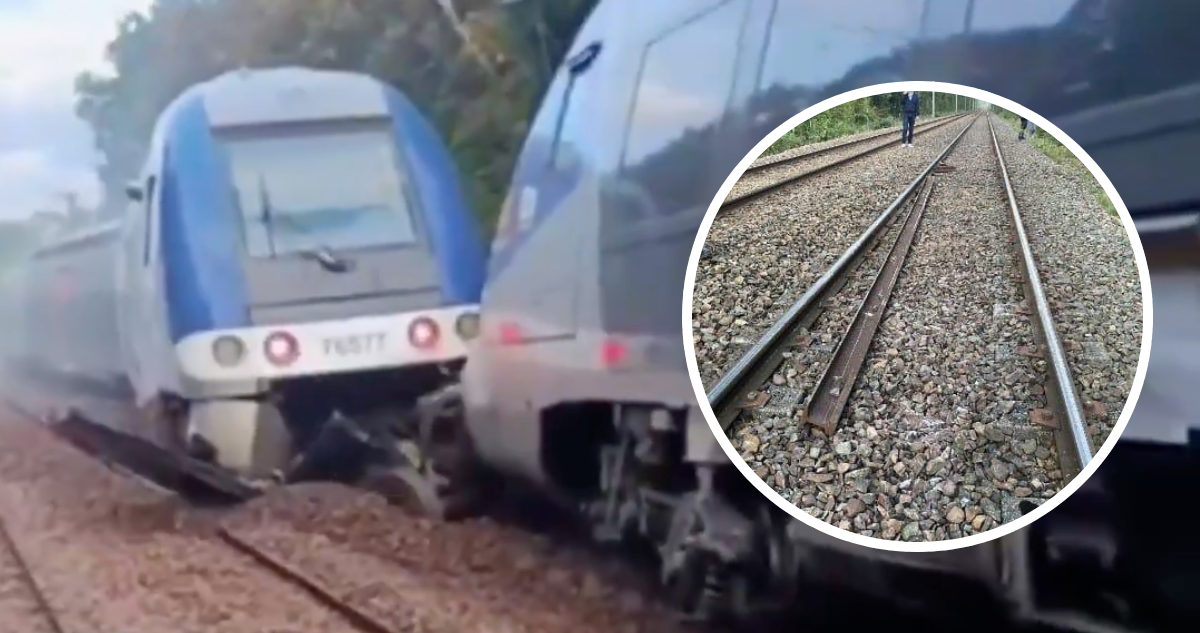 Apuntan a acto humano malintencionado tras descarrilamiento de tren en Francia: hay 44 heridos